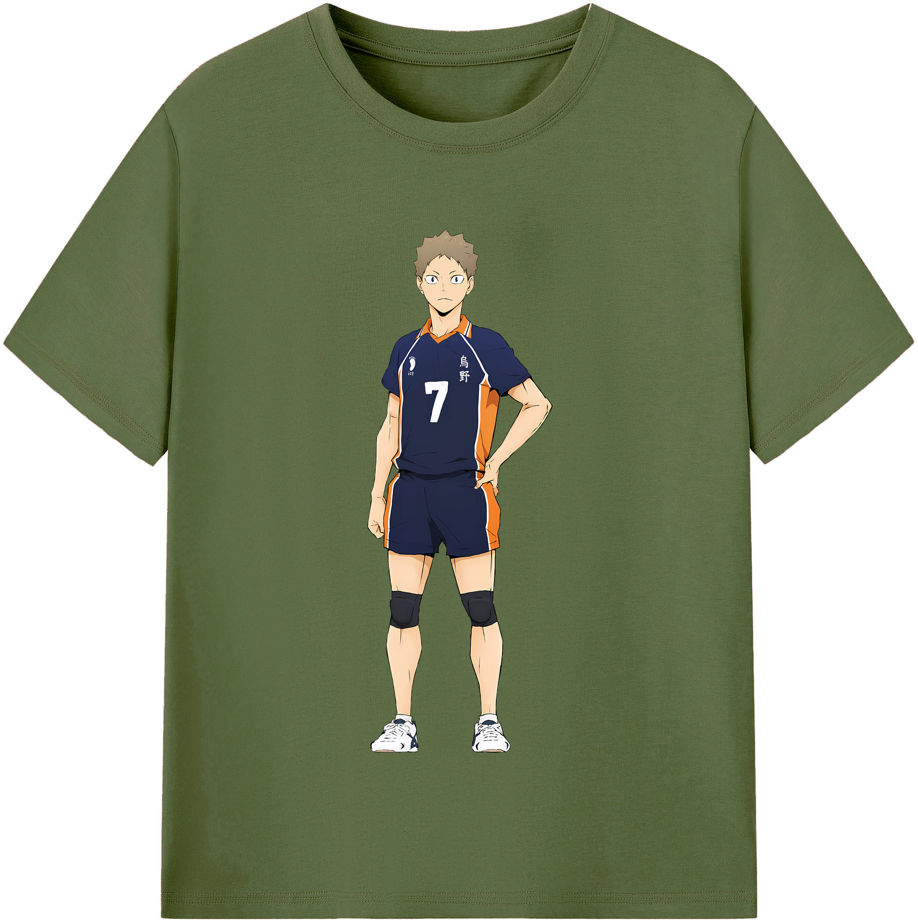 （画像用） ハイキュー!! Haikyu!! 綿100％半袖Tシャツ（フロントプリント）
